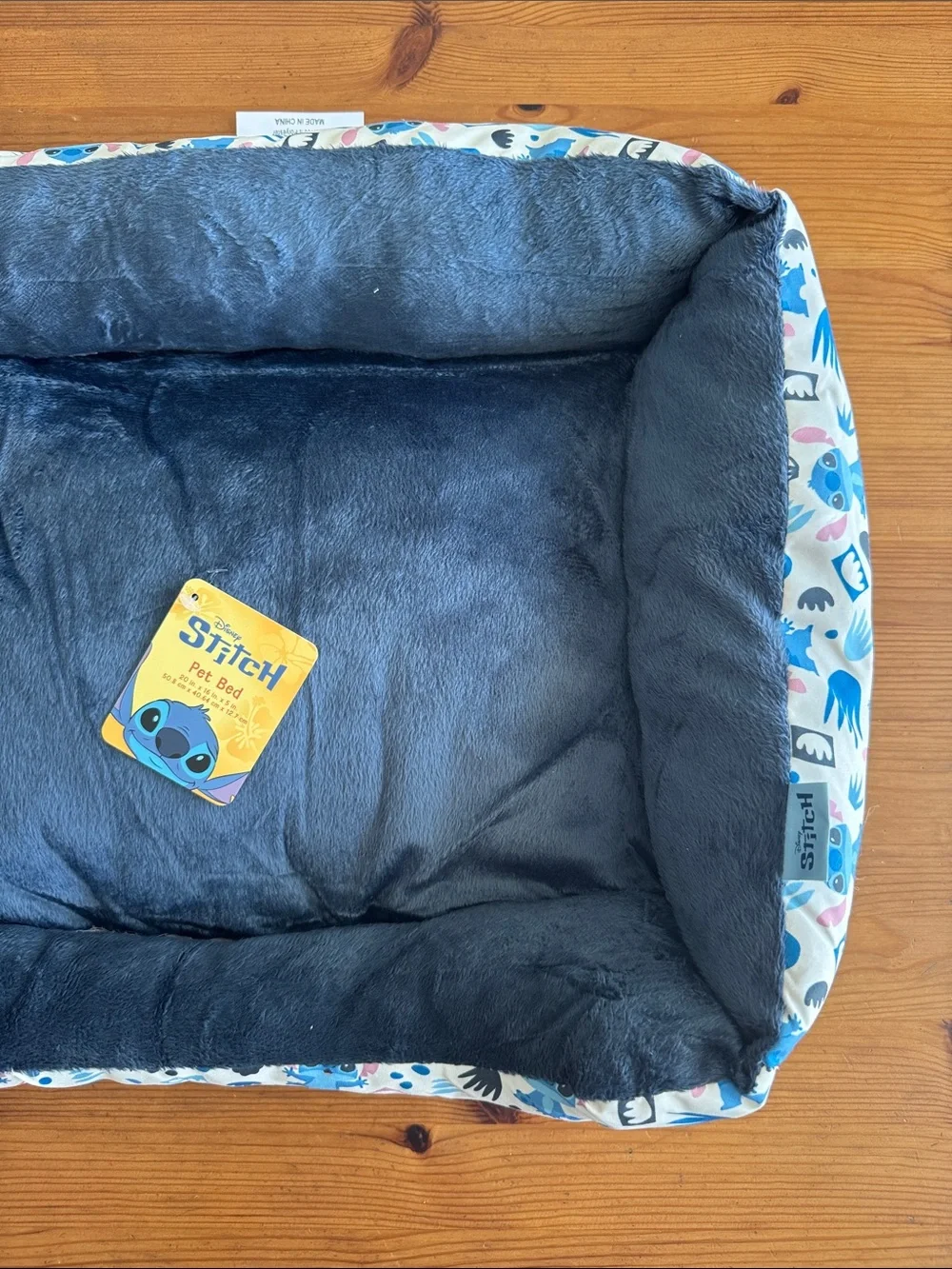 Disney Stitch Plush Pet Bed